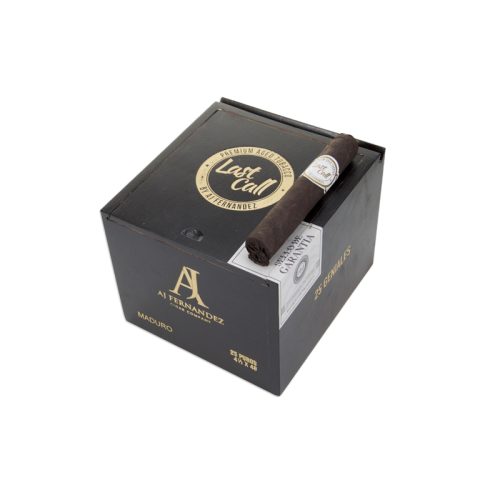 A.J.F. Last Call Maduro Geniales 4.5x48 (25) 